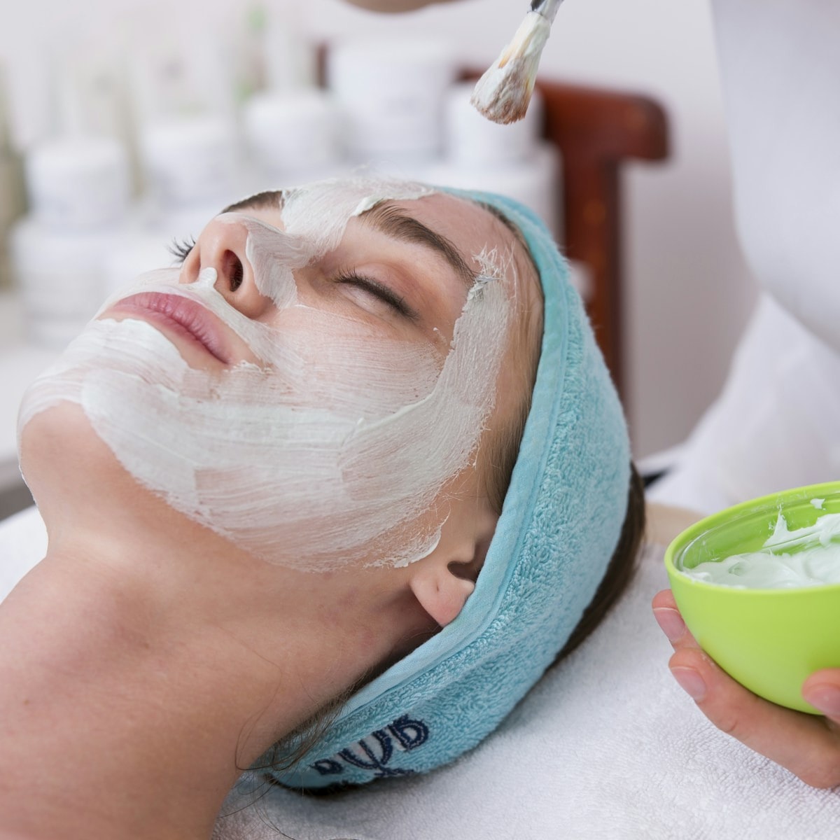 Skincare self-care content